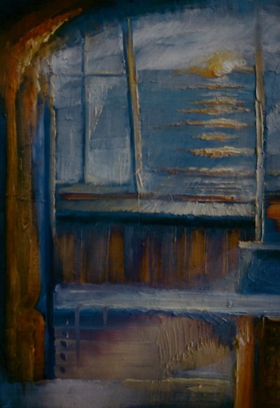 Whitstable Sunset, 1991 by Lee Campbell